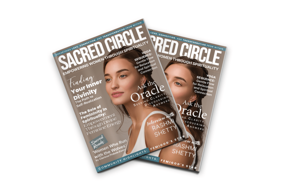 Sacred circle magazine covers.